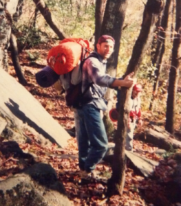 My first backpacking trip - Oct 1995